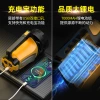 Wholesale of cross-border portable searchlights, household patrol miner's lamps, USB charging ultra-bright high-power strong light flashlights details Picture